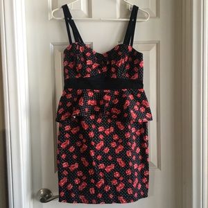 Hot Topic Dice Pinup/Rockabilly Dress